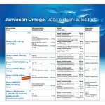 Jamieson Omega-3 Select 1000 mg 150+50 kapslí – Sleviste.cz