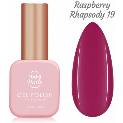 NANI gel lak Premium 6 ml - Raspberry Rhapsody – Sleviste.cz