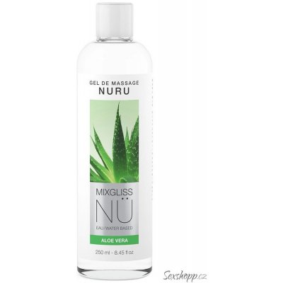 Mixgliss NÜ Nuru Aloe Vera 250 ml – Zboží Mobilmania