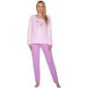 Regina 647/32 dámské pyžamo s obrázkem fialové