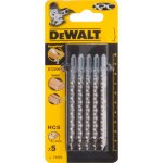 DeWALT DT2209 pilový plátek na dřevo a plasty do 60mm čistý řez pro přímočaré pily 100mm 5ks – Zboží Dáma