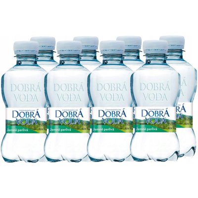 Dobrá voda jemně perlivá 8 x 250 ml – Hledejceny.cz