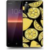 Pouzdro a kryt na mobilní telefon Sony Pouzdro Picasee silikonové Sony Xperia 10 II - Lemon černé