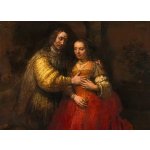 Obrazy - Rembrandt, van Rijn: Židovská nevěsta - reprodukce obrazu – Hledejceny.cz