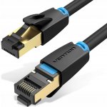 Vention IKABK Cat.8 SFTP Patch, 8m, černý – Zboží Živě