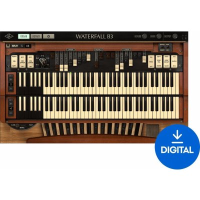 Universal Audio Waterfall B3 Organ Digitální produkt – Zboží Živě