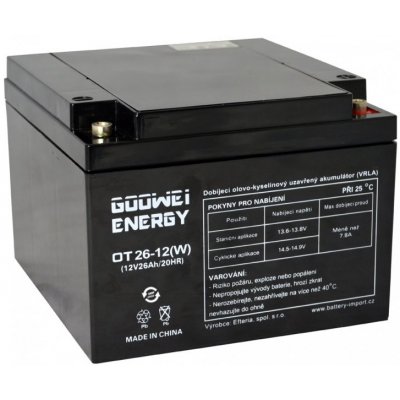 Goowei Energy OTL26-12 26Ah 12V – Zbozi.Blesk.cz