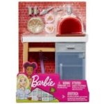 Mattel Barbie NÁBYTEK A DOPLŇKY PEC PIZZA – Hledejceny.cz