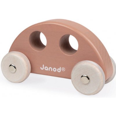 Janod Sweet Cocoon auto na tlačení růžová – Zboží Dáma