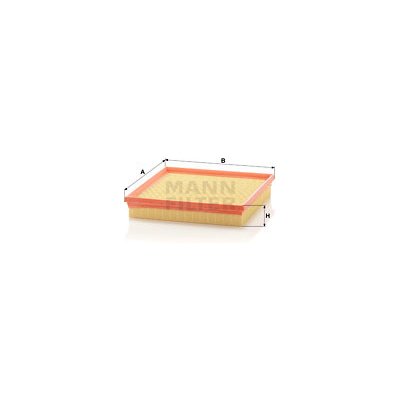 Vzduchový filtr MANN-FILTER C 2493 – Hledejceny.cz