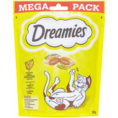 Dreamies Mega Pack se sýrem 180 g
