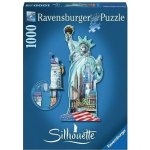 Ravensburger Tvarové Socha Svobody 1000 dílků – Hledejceny.cz