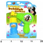 KRTEK Bublifuk mačkací pistolka Krteček 60ml dětský bublifukovač 2 barvy plast – Hledejceny.cz