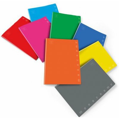 Pigna Monocromo školní sešit A4 linkovaný – Zboží Dáma