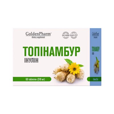 Golden Farm Topinambur Inulin 60 tablet – Hledejceny.cz