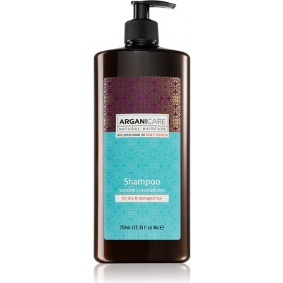 Arganicare Argan Oil & Shea Butter šampon pro suché a poškozené vlasy 750 ml