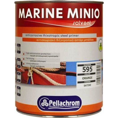 Pellachrom Marine Minio primer 0,75L oranžový - antikorozní tixotropní základ na kovové povrchy – Zbozi.Blesk.cz