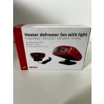 Amio (Poland) Ventilátor 12V 150W 2v1 s ohřevem a se světlem, kabel 1,5m, 01326 – Sleviste.cz