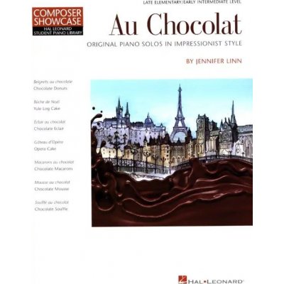 Au Chocolat Čokoláda je 7 miniatur pro začátečníky hry na klavír