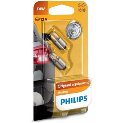 Philips 12929B2 T4W BA9S 12V 4W