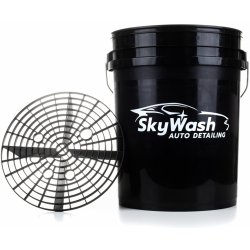SkyWash Autodetailing Detailing Bucket černý 20 l se separátorem