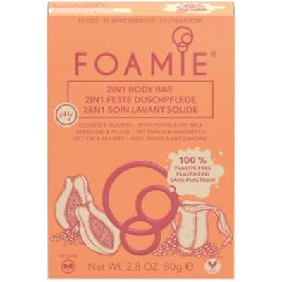 Foamie 2in1 Body Bar Oat to Be Smooth tuhá sprchová péče papája 80 g