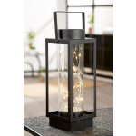 Gilde LED kovová obdélníková lucerna "Luna" 40cm – Hledejceny.cz