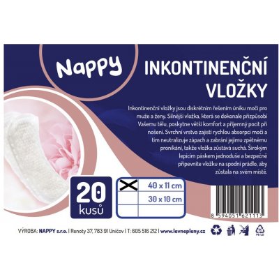 Nappy 40 x 11 cm 20 ks – Hledejceny.cz