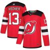 Hokejový dres Adidas Dres New Jersey Devils #13 Nico Hischier adizero Home Authentic Player Pro