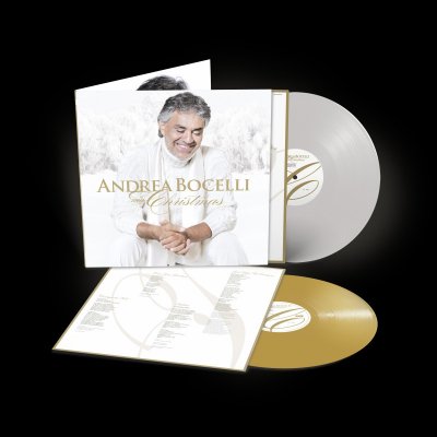 ANDREA BOCELLI - My Christmas - Deluxe Edition - White/Gold LP