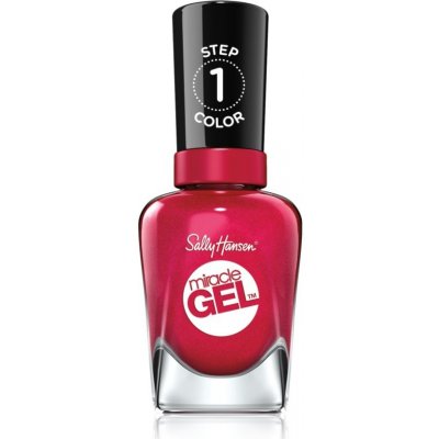 Sally Hansen Miracle Gel Lak na nehty 555 Bordeaux 14,7 ml – Sleviste.cz