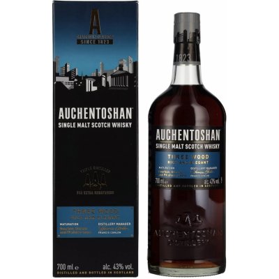 Auchentoshan Three Wood 43% 0,7 l (karton) – Hledejceny.cz