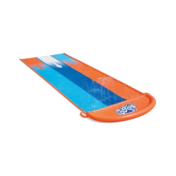 Bestway Vodní zahradní skluzavka Bestway Double H2O GO 488 cm BW52329