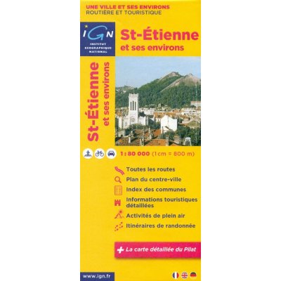 St Étienne et ses environs 1:80 t. – Hledejceny.cz