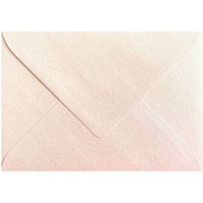 Obálka C6 114x162mm Metalická, nude powder – Zboží Živě