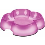 Trixie Plastová miska čtyřlístek s gumou, 0,25 l/14 cm – Sleviste.cz