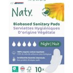 Naty Dámské vložky s křidélky noční savost 5 10 ks – Zboží Dáma