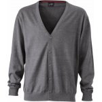 Daiber JN 661 anthracite melange Cardigan – Zboží Mobilmania