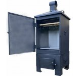 TopKing Zahradní ocelová udírna 140 cm 13065 – HobbyKompas.cz