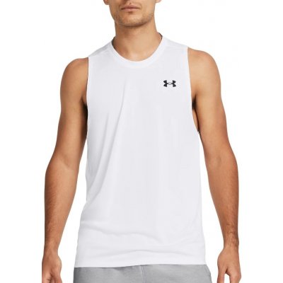 Under Armour Tílko UA Tech Tank-WHT 1382795-100 – Zboží Dáma