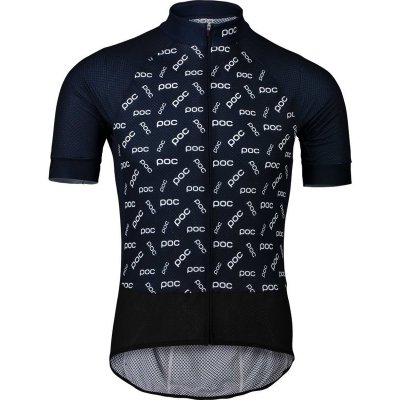 POC Essential Road Logo Polka POC Turmaline Navy – Zboží Mobilmania