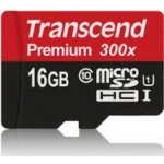 Transcend 16 GB microSDHC UHS-I U1 TS16GUSDCU1 – Hledejceny.cz