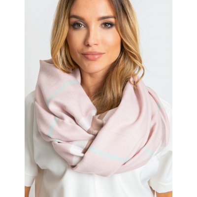 Basic světle růžový dámský šátek s pruhy -at-ch-1719501.29p-pink – Zbozi.Blesk.cz