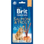 Brit Premium by Nature Cat Salmon & Trout 3 sticks 15 g – Zbozi.Blesk.cz