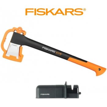 Fiskars štípací X17 - M 122463 + ostřič Solid - Set 122463 a 120005