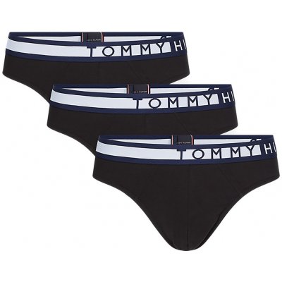 Tommy Hilfiger pánské slipy černé UM0UM01227 0R9 3Pack – Zbozi.Blesk.cz