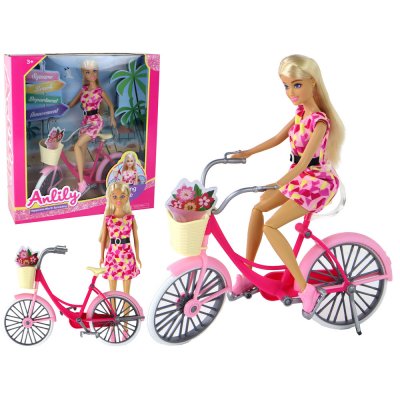 LEAN Toys Anlily Cyklistická Růžová sada kol – Zboží Mobilmania