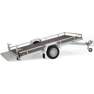 Debon Nízkopodlažní nebrzděný přívěs Garden 150 SF, 308x150, 750 kg – Sleviste.cz