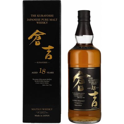 Kurayoshi Pure Malt Japanese Whisky 18y 50% 0,7 l (karton)