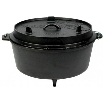 Hrnec Valhal Outdoor Litinový hrnec s nožičkami 12l (VH12L+) – Zboží Dáma